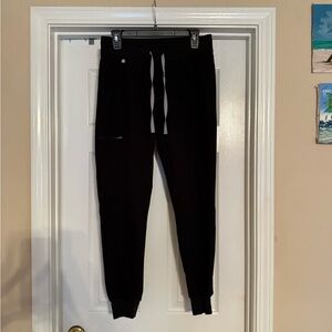 Figs Black Jogger Pants